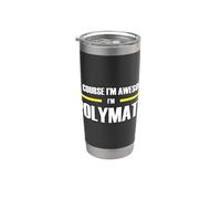 The Original Awesome Polymath Stainless Steel Insulated Tumbler