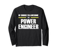 The Original Awesome Power Engineer Long Sleeve T-Shirt