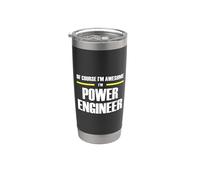 The Original Awesome Power Engineer Stainless Steel Insulated Tumbler
