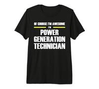 The Original Awesome Power Generation Technician Premium T-Shirt