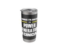 The Original Awesome Power Generation Technician Stainless Steel Insulated Tumbler
