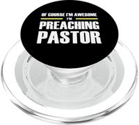 The Original Awesome Preaching Pastor PopSockets PopGrip for MagSafe