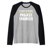 The Original Awesome Project Engineer Raglan Baseball Tee