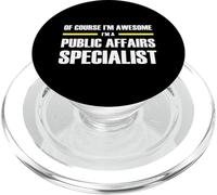 The Original Awesome Public Affairs Specialist PopSockets PopGrip for MagSafe