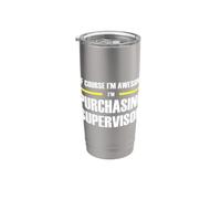 The Original Awesome Purchasing Supervisor Stainless Steel Insulated Tumbler