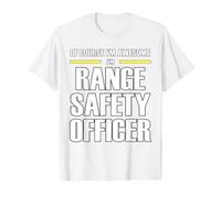 The Original Awesome Range Safety Officer Value Graphic T-Shirt, Men, White, S