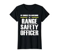 The Original Awesome Range Safety Officer Value Graphic T-Shirt, Women, Black, S