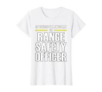 The Original Awesome Range Safety Officer Value Graphic T-Shirt, Women, White, M