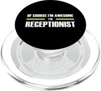 The Original Awesome Receptionist PopSockets PopGrip for MagSafe