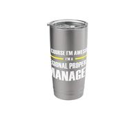The Original Awesome Regional Property Manager Stainless Steel Insulated Tumbler