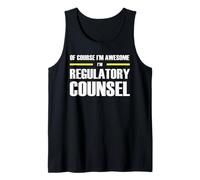 The Original Awesome Regulatory Counsel Tank Top