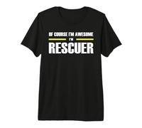The Original Awesome Rescuer Premium T-Shirt
