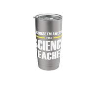 The Original Awesome Science Teacher Stainless Steel Insulated Tumbler