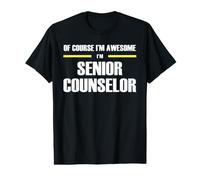 The Original Awesome Senior Counselor Value Graphic T-Shirt
