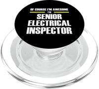 The Original Awesome Senior Electrical Inspector PopSockets PopGrip for MagSafe