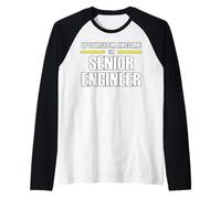 The Original Awesome Senior Engineer Raglan Baseball Tee