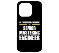 The Original Awesome Senior Mastering Engineer Case for iPhone 15 Pro