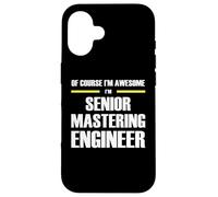 The Original Awesome Senior Mastering Engineer Case for iPhone 16