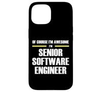 The Original Awesome Senior Software Engineer Case for iPhone 15