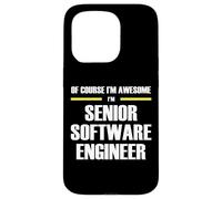 The Original Awesome Senior Software Engineer Case for iPhone 15 Pro