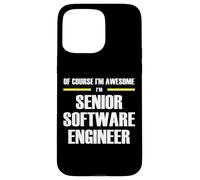 The Original Awesome Senior Software Engineer Case for iPhone 15 Pro Max