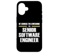 The Original Awesome Senior Software Engineer Case for iPhone 16