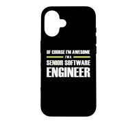 The Original Awesome Senior Software Engineer Case for iPhone 16