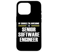 The Original Awesome Senior Software Engineer Case for iPhone 16 Pro