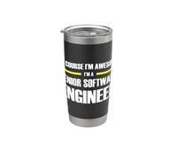 The Original Awesome Senior Software Engineer Stainless Steel Insulated Tumbler
