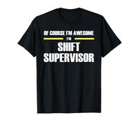 The Original Awesome Shift Supervisor Value Graphic T-Shirt