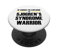 The Original Awesome Sjogren's Syndrome Warrior PopSockets Adhesive PopGrip