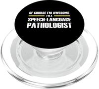The Original Awesome Speech-Language Pathologist PopSockets PopGrip for MagSafe