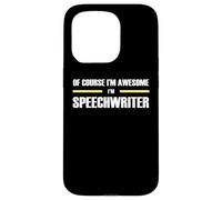 The Original Awesome Speechwriter Case for iPhone 15 Pro