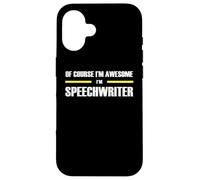 The Original Awesome Speechwriter Case for iPhone 16