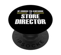 The Original Awesome Store Director PopSockets Adhesive PopGrip