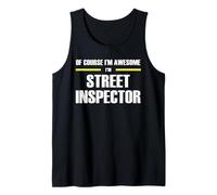 The Original Awesome Street Inspector Tank Top