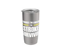 The Original Awesome Stroke Survivor Stainless Steel Insulated Tumbler