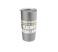 The Original Awesome Teacher Assistant Stainless Steel Insulated Tumbler