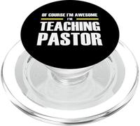 The Original Awesome Teaching Pastor PopSockets PopGrip for MagSafe