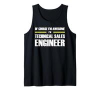 The Original Awesome Technical Sales Engineer Tank Top