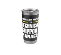 The Original Awesome Technical Support Manager Stainless Steel Insulated Tumbler