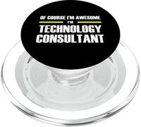The Original Awesome Technology Consultant PopSockets PopGrip for MagSafe