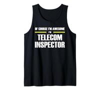 The Original Awesome Telecom Inspector Tank Top