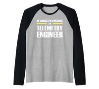 The Original Awesome Telemetry Engineer Raglan Baseball Tee