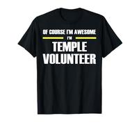 The Original Awesome Temple Volunteer T-Shirt