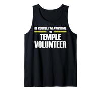 The Original Awesome Temple Volunteer Tank Top
