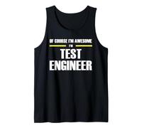 The Original Awesome Test Engineer Tank Top