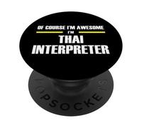 The Original Awesome Thai Interpreter PopSockets Adhesive PopGrip