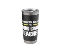 The Original Awesome Third Grade Teacher Stainless Steel Insulated Tumbler