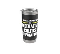 The Original Awesome Ulcerative Colitis Specialist Stainless Steel Insulated Tumbler